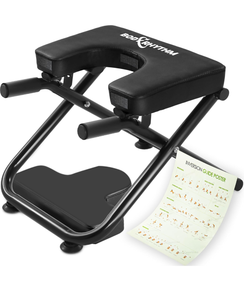 lot 317 image: Brand New Yoga Headstand Bench Yoga Inversion Chair Headstand Trainer $79.99 Retail
