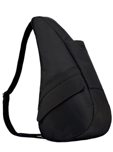 lot 337 image: Brand New AmeriBag 19 Crossbody Sling Healthy Back Bag Black $90 Retail