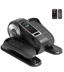 lot 338 image: Brand New Under Desk Elliptical Machine Electric Seated Pedal Exerciser 12 Level Speeds Forward and Reverse $149.99 Retail
