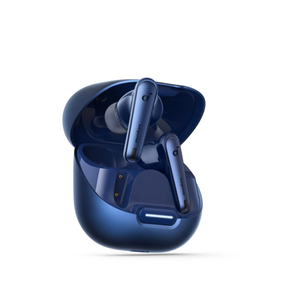 lot 343 image: Brand New Sound Core Noise Canceling Ear Buds Hi Res Sound 50H Battery Wireless Charing Renewed Blue $99.99 Retail