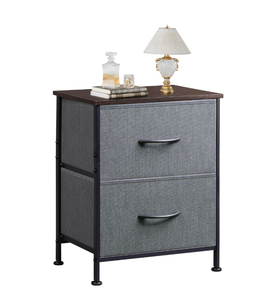 lot 359 image: Brand New WLIVE Nightstand 2 Drawer Dresser for Bedroom Small Dresser with 2 Drawers $42.99 Retail