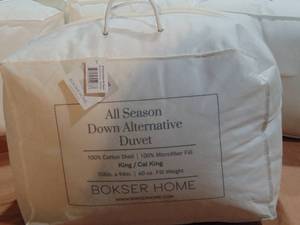 All Season 700 Fill Power Luxury Down Duvet Comforter Insert by King - Cal King