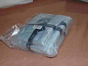 lot 71 image: 500 Thread Count 100% Long Staple Cotton Sateen Bed Sheets  Size California King - Pebble Grey