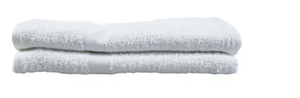 lot 91 image: 12 Pack BOKSER HOME BH70109 White Bath Towel 25 X 54