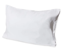 lot 90 image: 5 Pack Zip Pillow Protector, 100% Cotton Queen  White