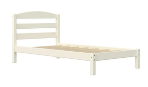 lot 20 image: Twin Size Better Homes & Gardens Leighton Kids Bed, Wood Platform Bed Frame