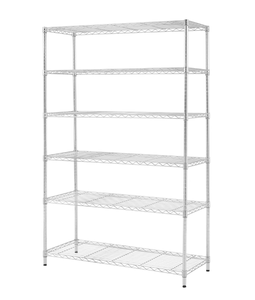 lot 88 image: Hyper Tough Chrome Wire Shelf 6-Tier