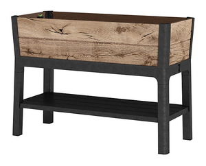 lot 92 image: Keter Signature Collection 29 Gal. Resin Elevated Garden Bed