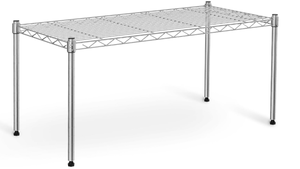 lot 154 image: Simple Deluxe 1-Tier Shelving Unit
