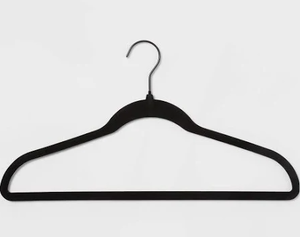 lot 161 image: 100PCS Combo Pack SuitShirt Flocked Hangers- Brightroom