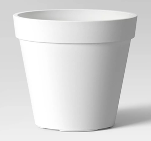 lot 170 image: Classic Composite Indoor Outdoor Planter Pot Cream - Threshold