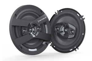 lot 215 image: Scosche 6.5 4-Way Car Audio Speaker Pair  200W Peak Power  Precision HD Sound, HD6504A-WM1SD