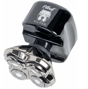 lot 247 image: Skull Shaver - Pitbull Silver PRO SX5 Head and Face Shaver