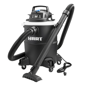 lot 341 image: HART 7 Gallon 5 Peak HP Poly WetDry Vacuum