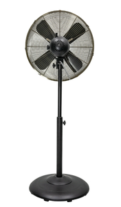 lot 348 image: Better Homes & Gardens 3 Speed 16 Inch Vintage Metal Stand Fan