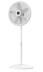 lot 354 image: Lasko Cyclone 18 3-Speed Adjustable Oscillating Pedestal Fan