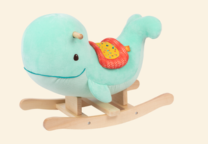lot 191 image: B. Toys Whale Rocker  Echo