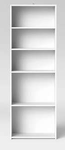 lot 447 image: 5 Shelf Bookcase - Room Essentials