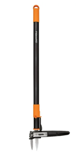 lot 460 image: Fiskars 3-Claw Stand Up Weeder, 39 Long Ergonomic Handle with Easy-Eject Mechanism