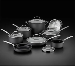 14PCS Cuisinart Chef's Classic Hard Anodized Cookware Set