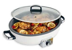 lot 45 image: GreenPan Elite 5.5QT Electric Oval Skillet, PFAS-Free Ceramic Nonstick