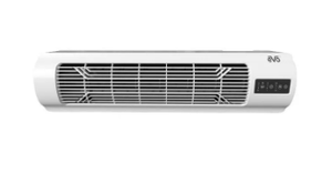lot 396 image: EVO Low Profile Oscillating Window Fan Air Circulator Portable, Quiet, 4 Speeds, Remote