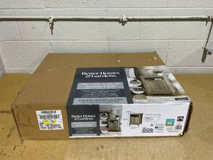 lot 109 image: Better Homes & Gardens Modern Farmhouse Side Table with USB