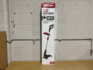 lot 116 image: Hyper Tough 4.6-Amp 13in Electric String Trimmer HT21-401-002-04