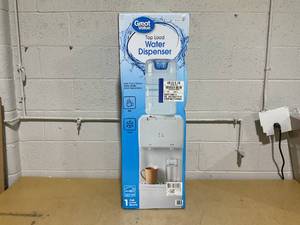 lot 118 image: Great Value Top Loading HotCold Temperature Water Dispenser