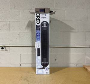 lot 334 image: Dreo Tower Fan, 27fts Velocity Quiet Floor Fan, 90° Oscillating Fans for Indoors with 8 Speeds, 4 Modes