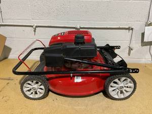 lot 138 image: Troy-Bilt 21 Inch TB120C 163cc OHV Engine Push 3-in-1 Gas Walk Behind Lawn Mower