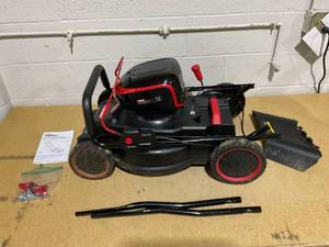 lot 146 image: Hyper Tough 2x20 Volts Max 18-Inch Brushless Side-discharge Mower
