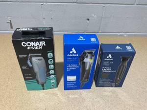 lot 257 image: LOT OF 3 Mens Hair Clippers