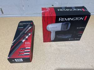 lot 268 image: LOT OF 2 Remington Hair Tools