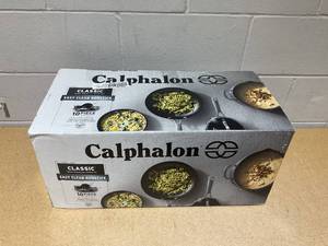 lot 43 image: 10PCS Calphalon Hard-Anodized Nonstick Cookware Set