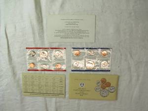 lot 74 image: United States Mint 1990 Uncirculated Coin Set with D and P Mint Marks