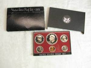 lot 76 image: United States Proof Set 1975