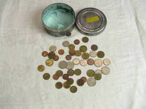 lot 77 image: Collection of German and Other Foreign Coins Including Deutsche Marks and Pfennigs