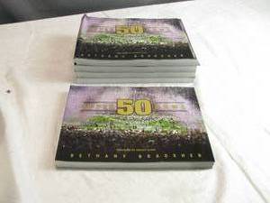 lot 93 image: Lot of 5 Super Bowl 50 Book by Bethany Bradsher