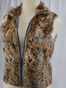 lot 51 image: Vintage Faux Fur Vest