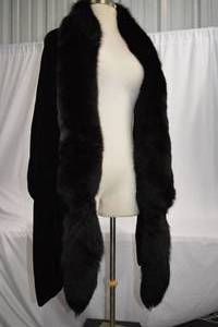 lot 52 image: Black Fur Stole