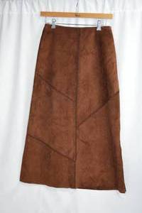 lot 78 image: Bernardo Collection Suede Skirt