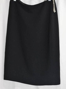 lot 102 image: New with Tag Ellen Tracy Black Pencil Skirt MSRP $178.00