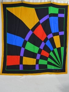lot 109 image: Vintage Louis Feraud Silk Scarf.