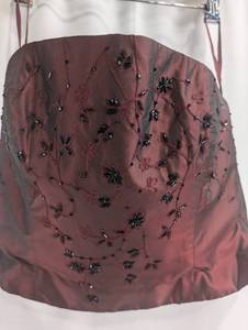 lot 76 image: Rickie Freeman Teri Jon 2-Piece Silk Evening Set