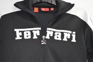 lot 136 image: Ferrari zip up sweatshirt
