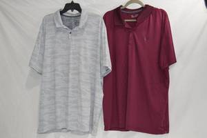 lot 141 image: Mens shirts. Nike, Under Armor. 2XL