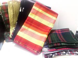lot 24 image: Box FULL of Vintage Linens  This is a must have