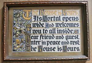 lot 6 image: Buzza The House is Yours Lithograph Print
