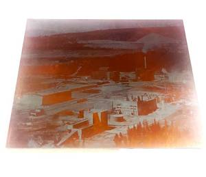 lot 36 image: 1962 Copper Plate Print Block Photo Mining Plant